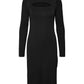 VERO MODA Women's Isabel Cut Out Dress Black