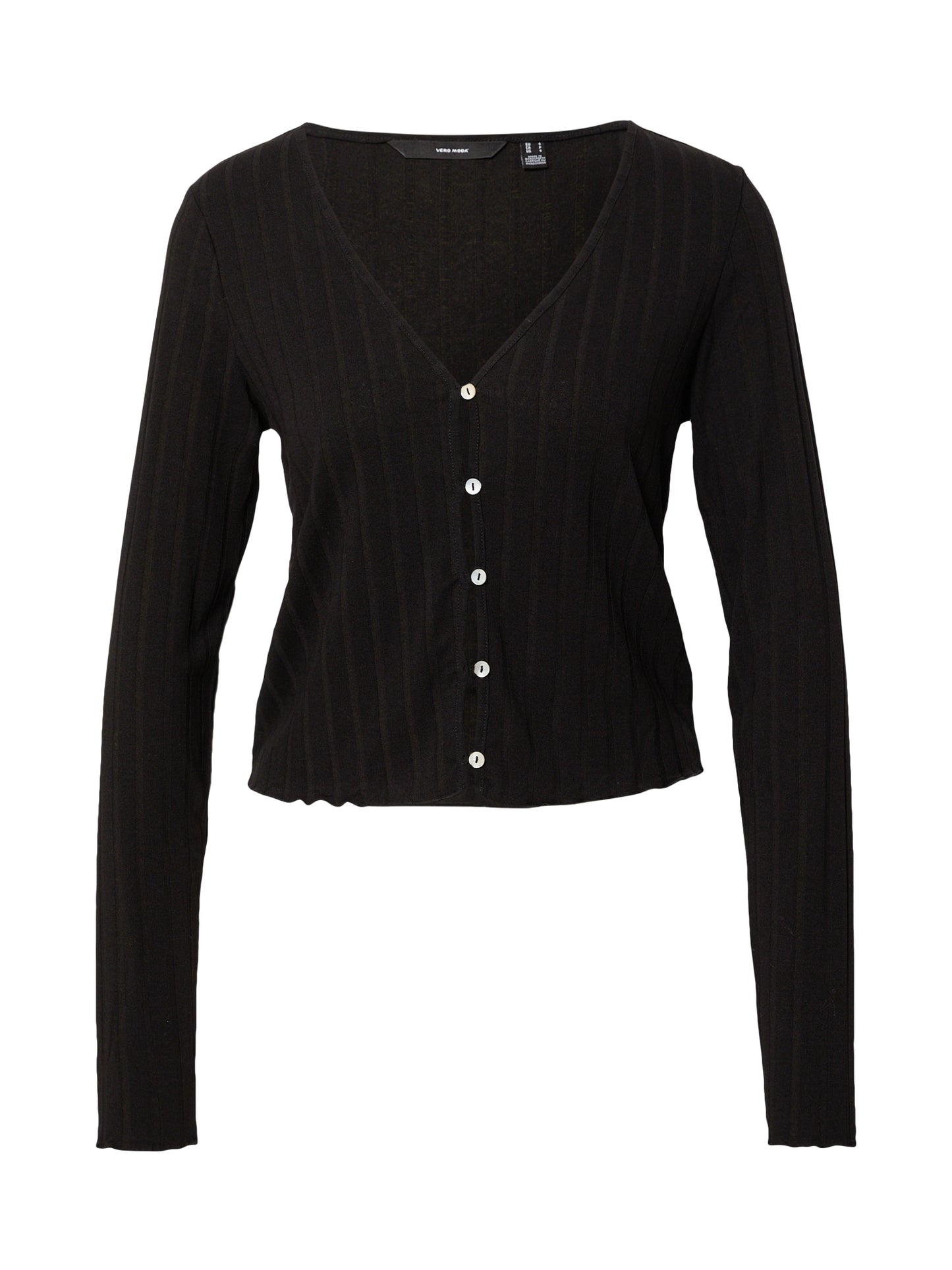 VERO MODA Women's Ryann Top Black Size Small