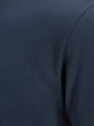 Jack & Jones Men's Jordome Logo Graphic T-Shirt Blue Size Large