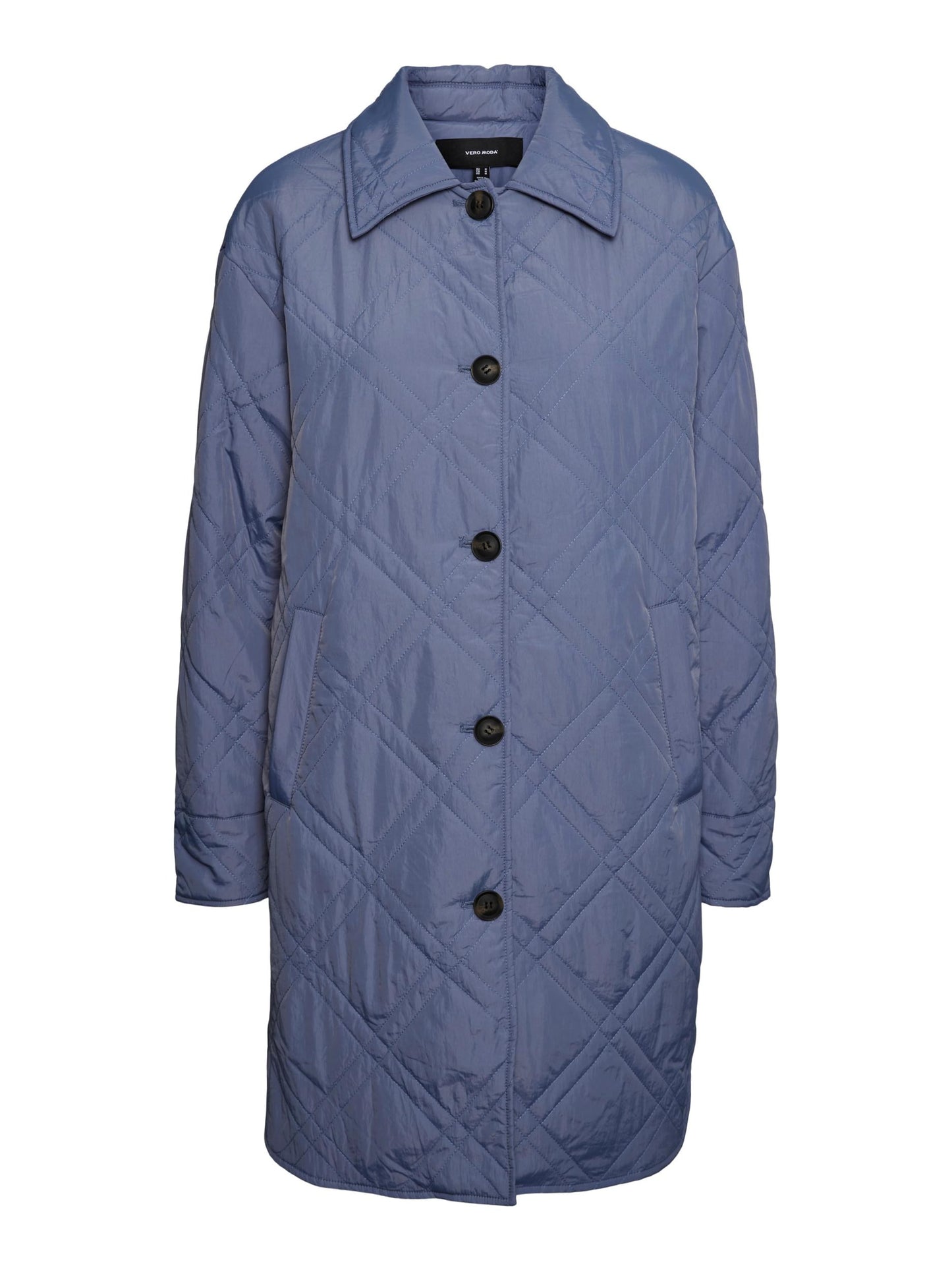 VERO MODA Women's Between Seasons Coat Gray Size Small