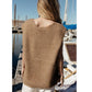 Vero Moda Women's Libbie Sweater Vest in Brown