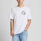 Jack & Jones Men's JJChiller Paradise T-Shirt White Size X-Large