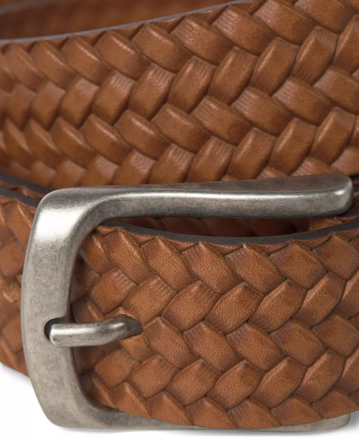 Jack & Jones Men's Leo Belt Brown Size 36