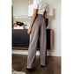VERO MODA Women's Edda Trouser Gray Size 12