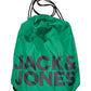 Jack & Jones Men's 3 Pc Swim Trunks Towel & Drawstring Beach Bag Set Green Size Medium