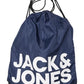 Jack & Jones Men's 3 Pc Swim Trunks Towel & Drawstring Beach Bag Set Blue Size X-Large