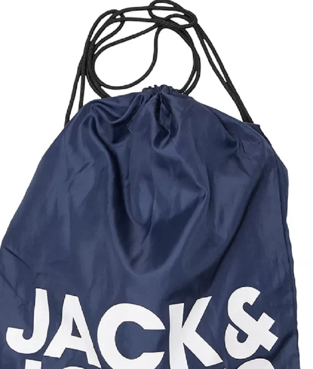 Jack & Jones Men's 3 Pc Swim Trunks Towel & Drawstring Beach Bag Set Blue Size X-Large