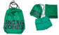 Jack & Jones Men's 3 Pc Swim Trunks Towel & Drawstring Beach Bag Set Green Size X-Large