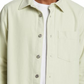 Nn07 Peter 1868 Organic Cotton Button-Up Overshirt In Mint Size Xx-Large
