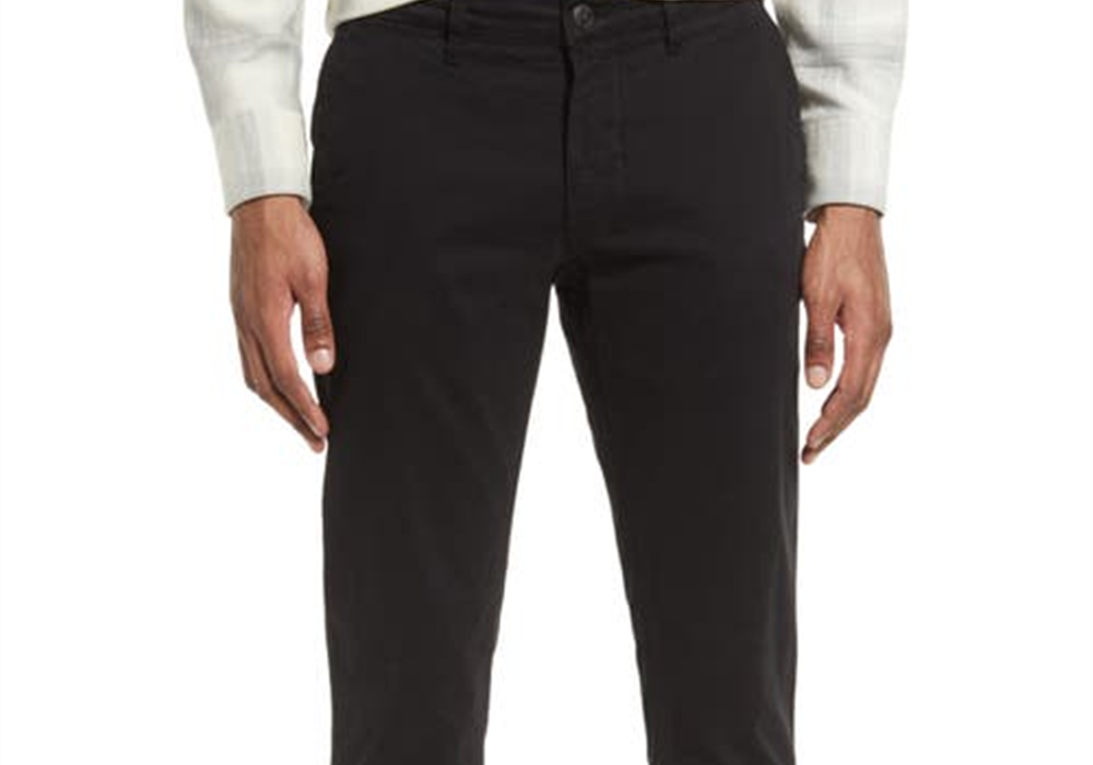 NN07 Marco Slim Fit Chinos, Black - Size 33