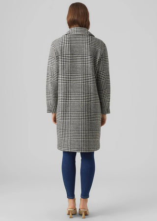 Vero Moda Hanna Notch Collar Coat Black Size S