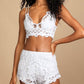 Free People - Adella Lace Shorts