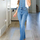 Judy Blue - Control Top Retro Flare Overalls