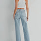 Just Black Denim - Relaxed Straight Jeans