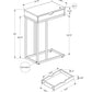 Accent Table, C - Shaped Contemporary & Modern Design