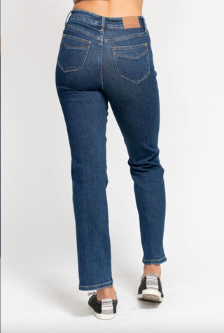Judy Blue - Tummy Control Classic Straight Jeans