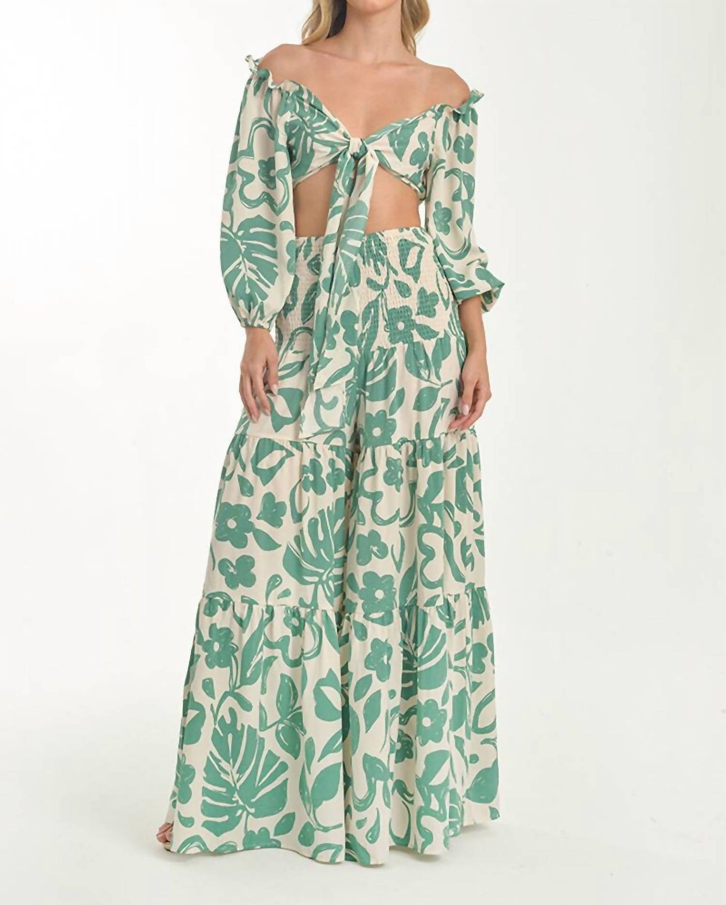 Steffany Milano - Off-shoulder Set