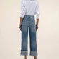 Kut From The Kloth - Sienna Cuff Hem Wide Leg Jean