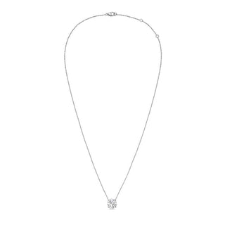 Diana M Jewels - 8.00 Cts Lab Grown Diamond Solitaire Pendant Necklace