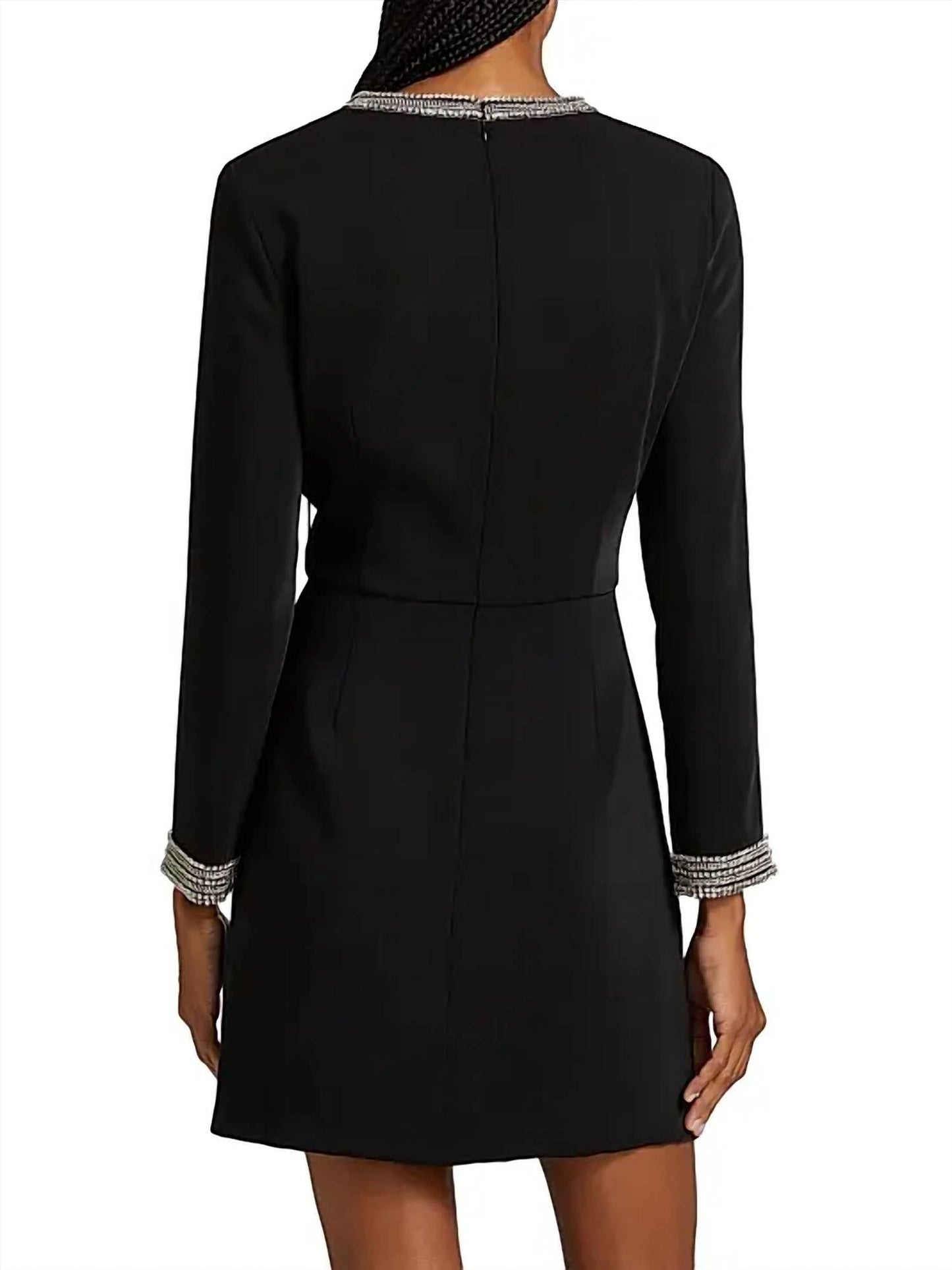 Veronica Beard - Tala Embellished-trim Minidress