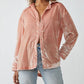 Free People - Marianne Velvet Long Sleeve Shirt