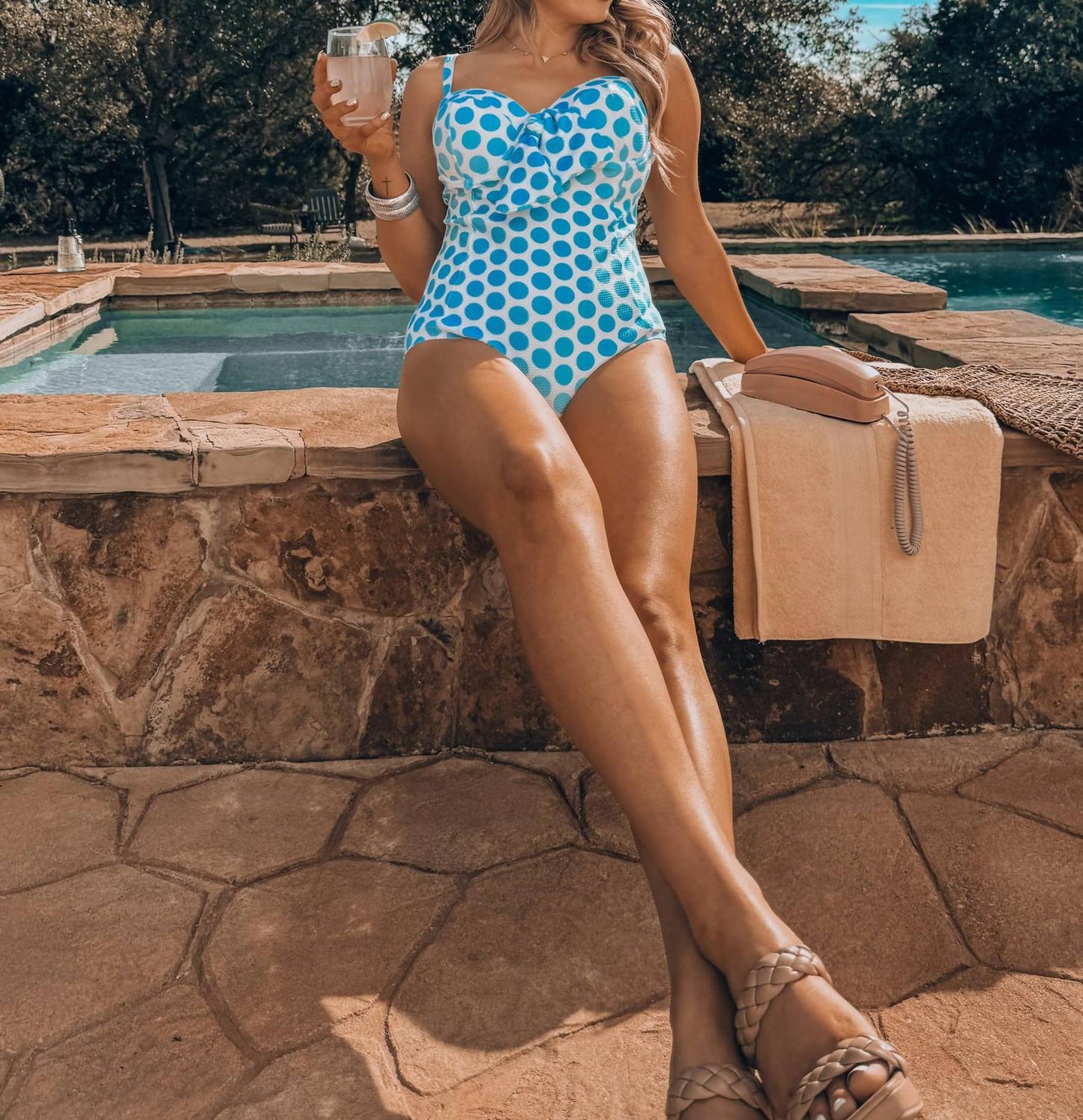 Dolce Vita - Polka Dot 2 Piece Swimwear Set
