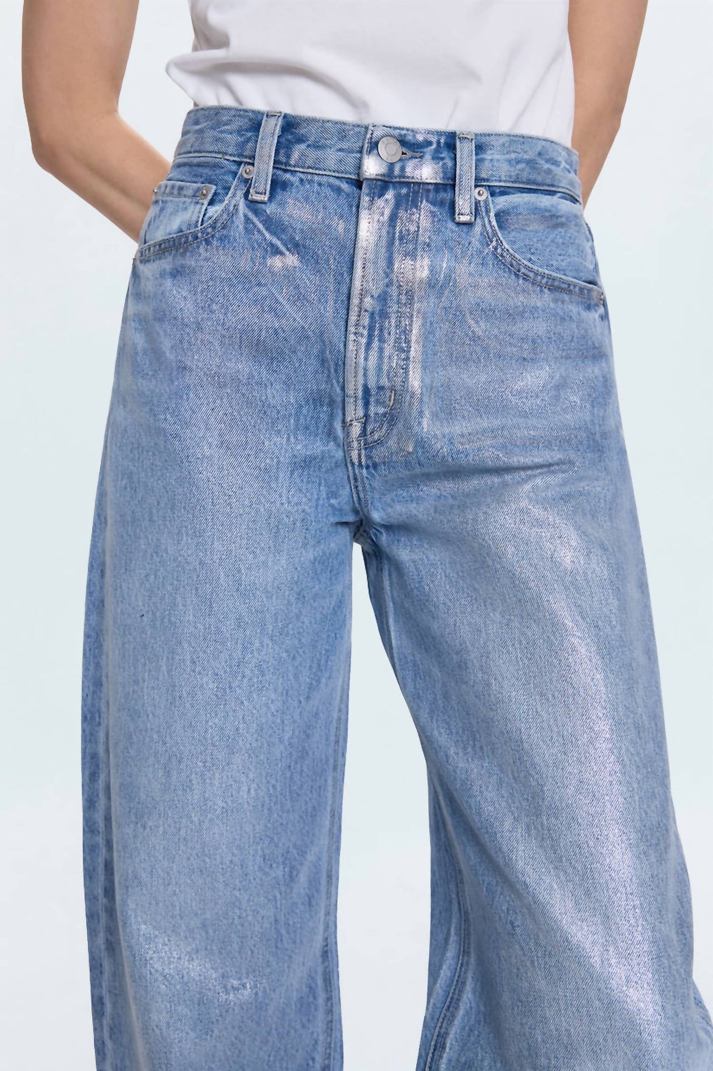 Pistola - Wes High Rise Barrel Jean