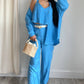Lucy Paris - Mella Wide Leg Cargo Pants