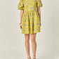 English Factory - Floral Back Cutout Dress