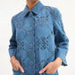 Veronica Beard - Erilyn Eyelet Mini Shirt Dress