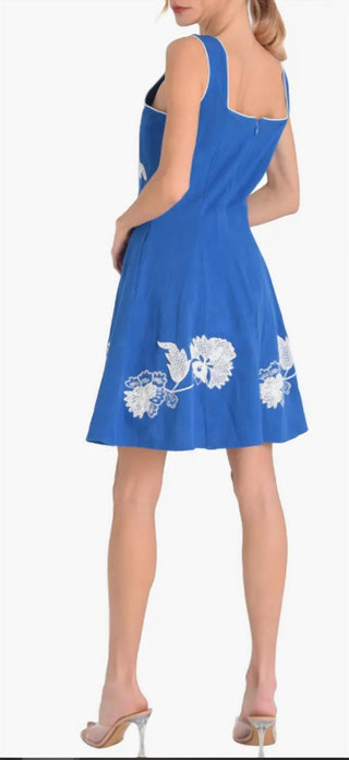 Ciebon - Elana Embroidered Mini Dress