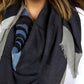 Echo - ZEBRA WOOL SCARF