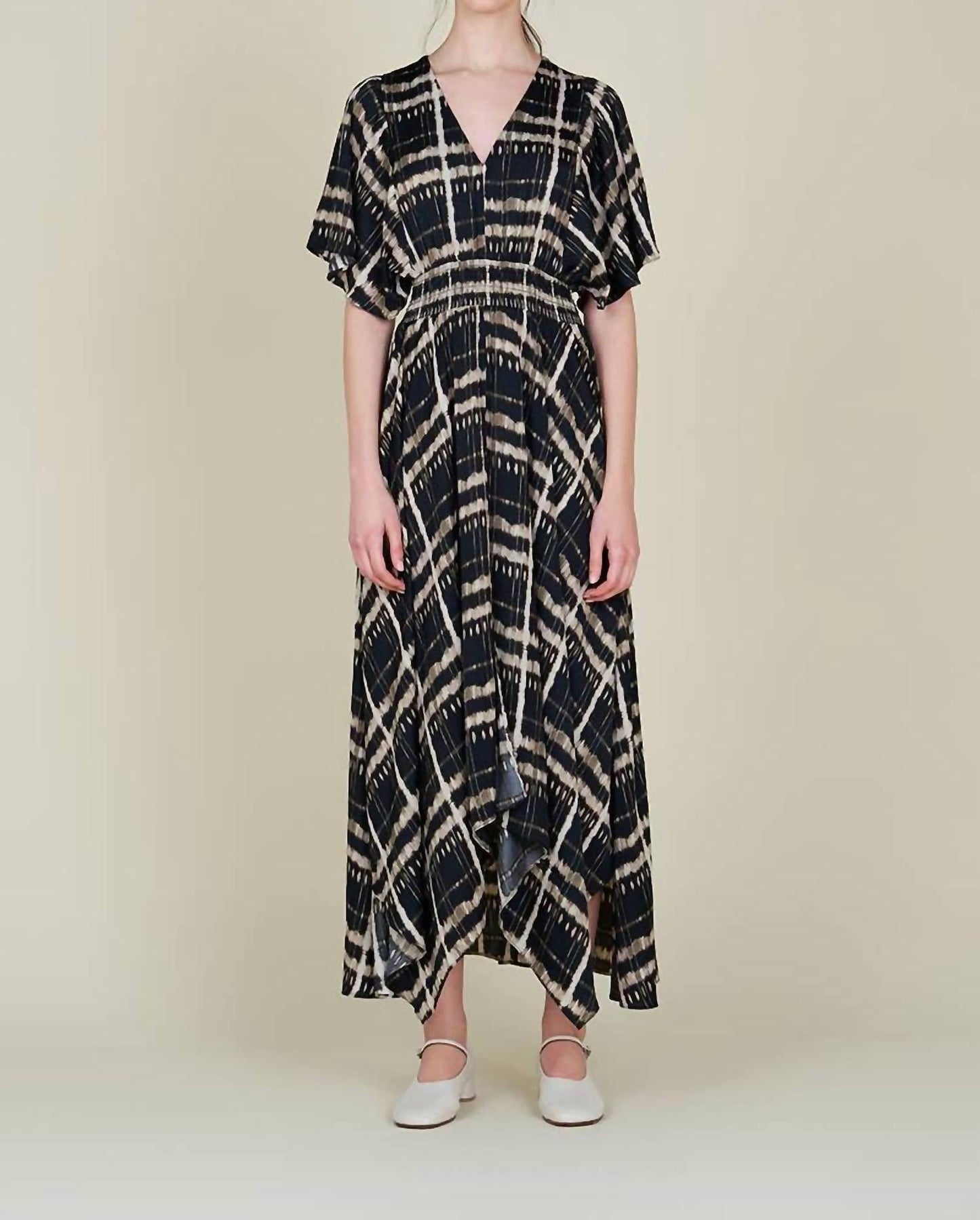 Grade & Gather - Printed Unbalanced Dress