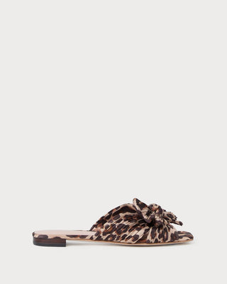 Loeffler Randall - Women's Daphne Pleated Knot Flat Sandal