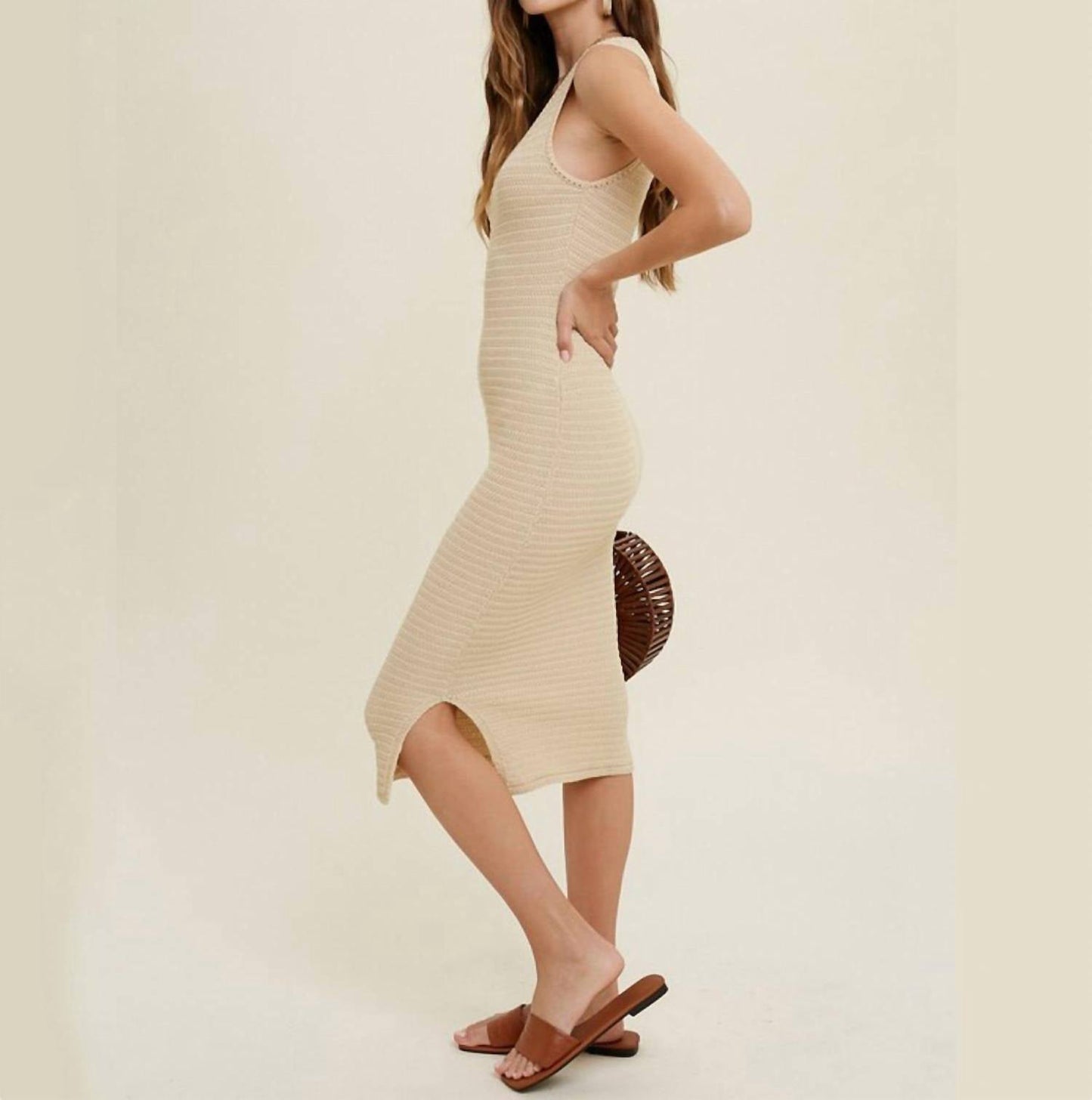Wishlist - Sweater Tank Midi Dress