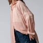 Urban Daizy - Raw Edge Button Up Top
