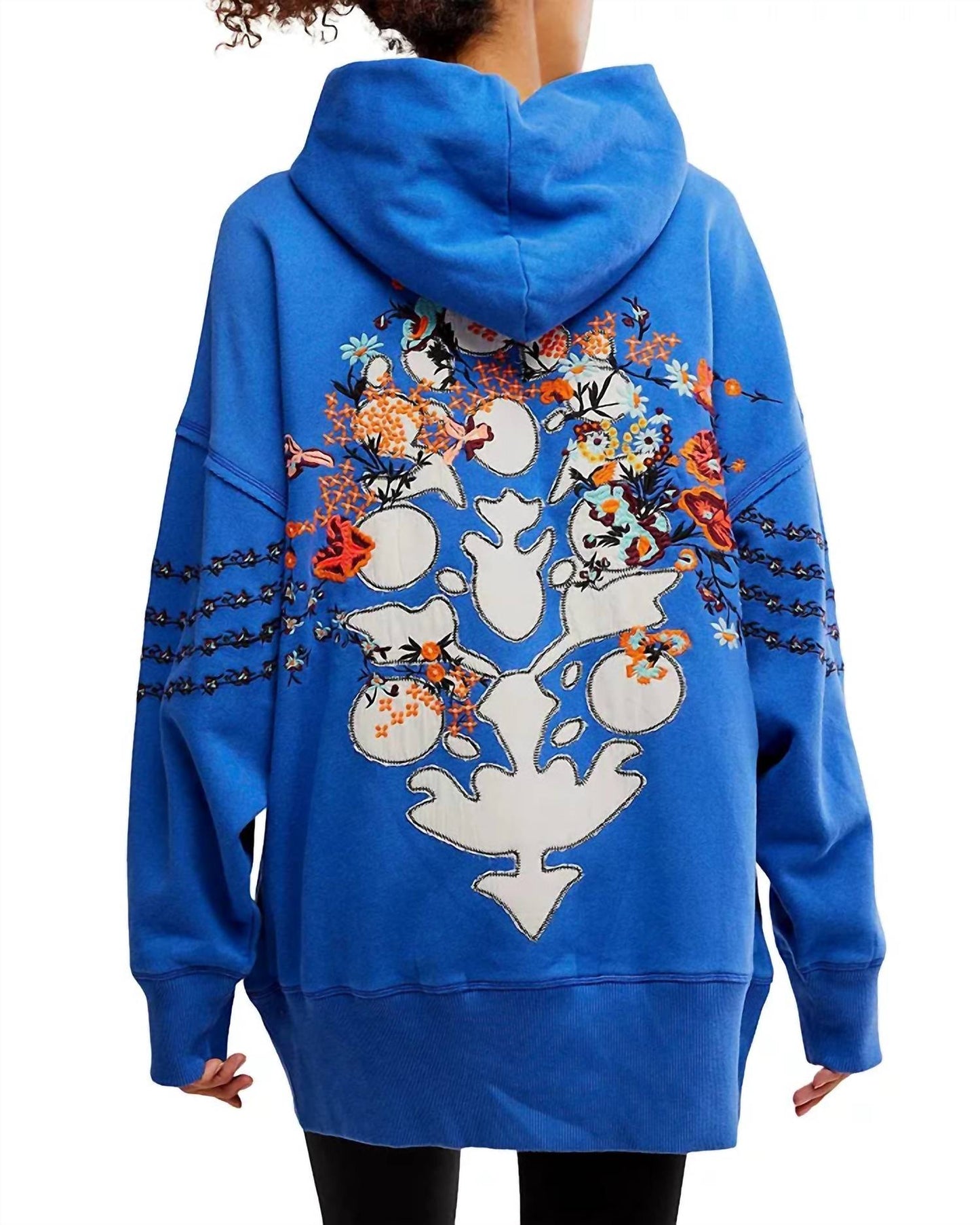 Free People - At My Best Embroidered Hoodie