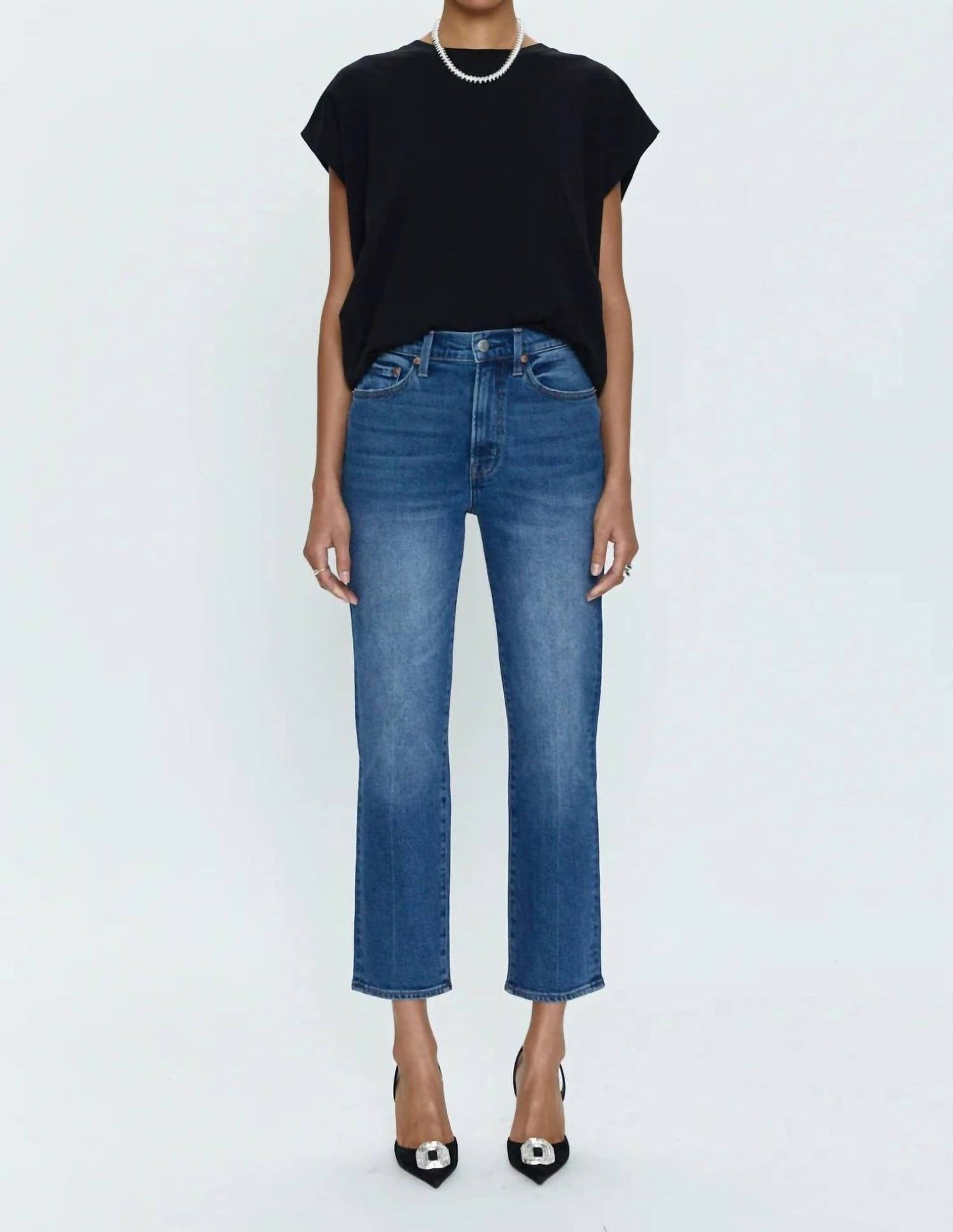 Pistola - CHARLIE HIGH RISE STRAIGHT JEAN