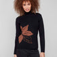 Charlie B - Reversible Mock Neck Sweater