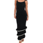 Klesis - Seaside Ruffle Knit Maxi Dress