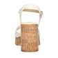 Mars Sky - Women's Cork In It Platform Sandals