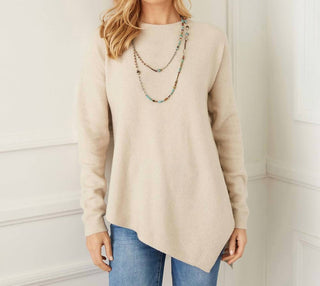 Karen Kane - Asymmetric Hem Sweater