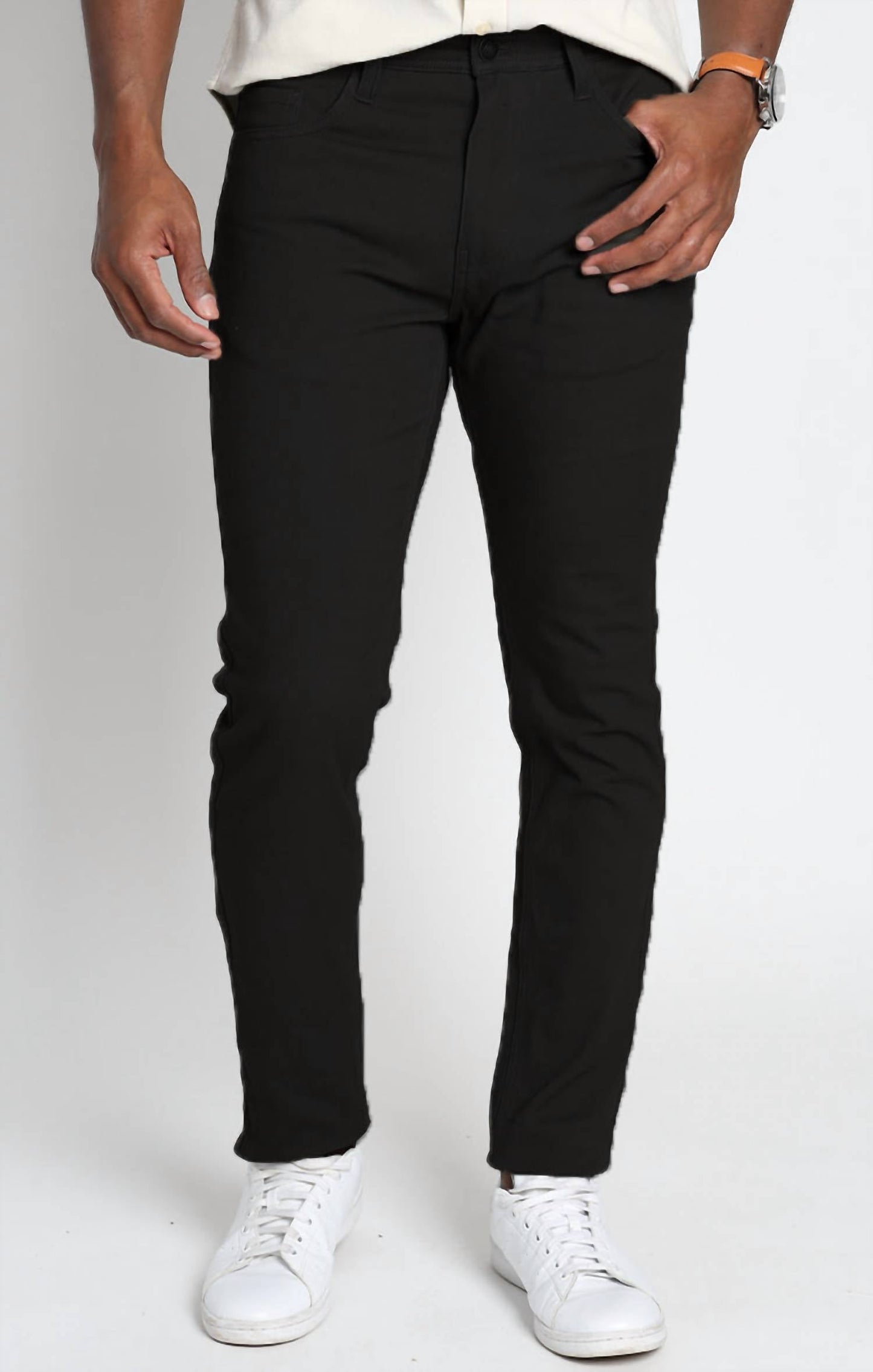 Jachs New York - Stretch Straight Fit 5 Pocket Twill Pants
