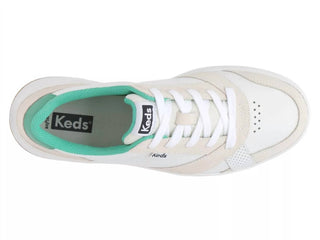 Keds - Women's Court Leather Suede Lace up Sneaker