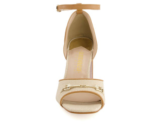 Andrea - Women's Heeled Ankle Strap Sandals