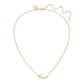Eklexic - Women's Dainty Script F*ck Necklace