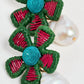 Lizzie Fortunato - CROWN DAISY EARRINGS IN MACAW (CLIP-ON)