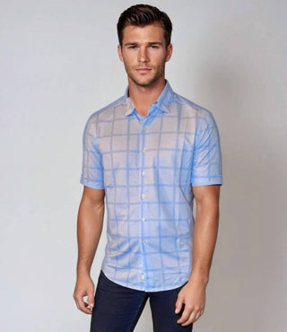 Buki - Montauk Check Short Sleeve Tech Shirt
