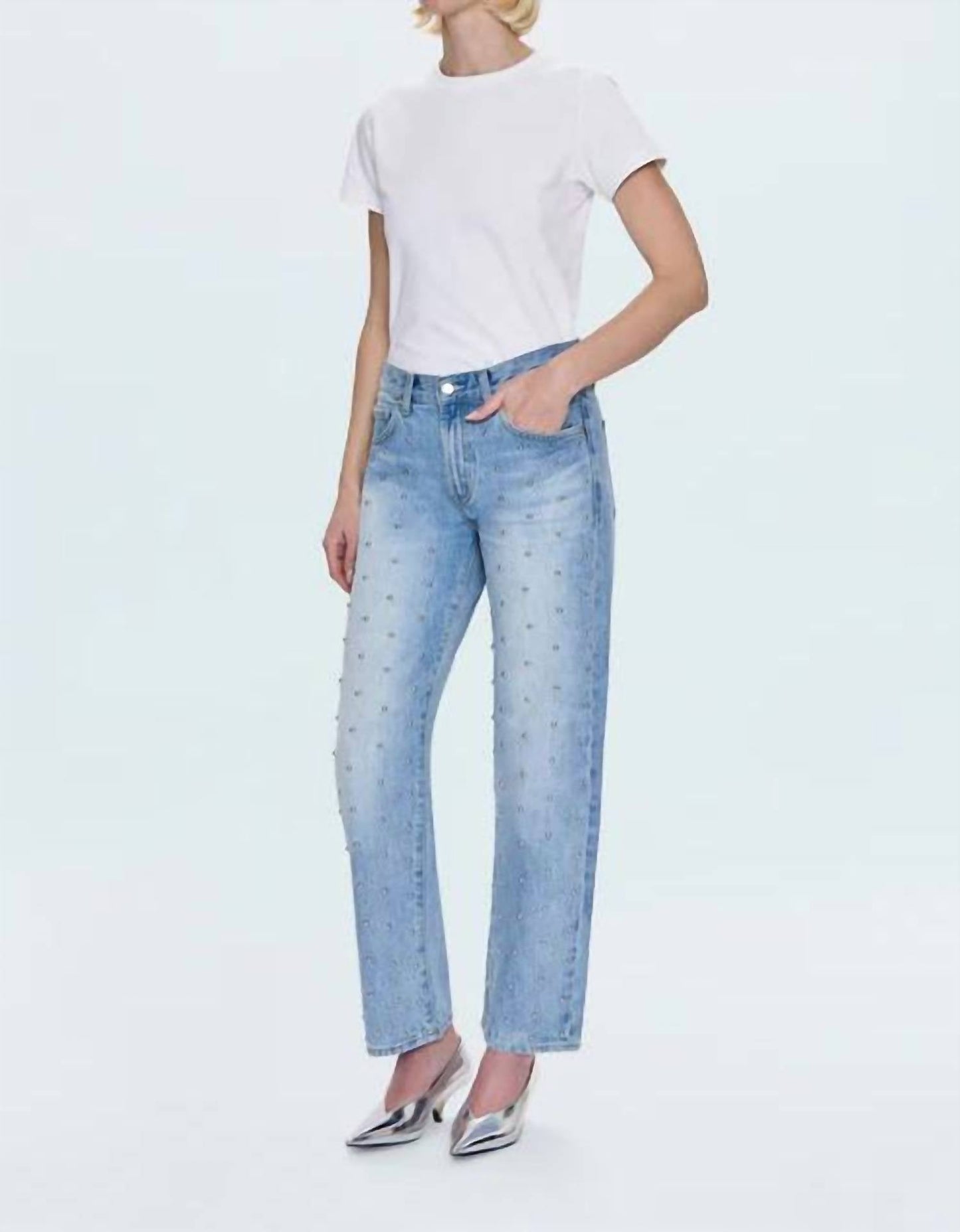 Pistola - Lexi Mid Rise Straight Jean