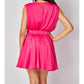 Big Hit Fashion - Satin Mini Dress